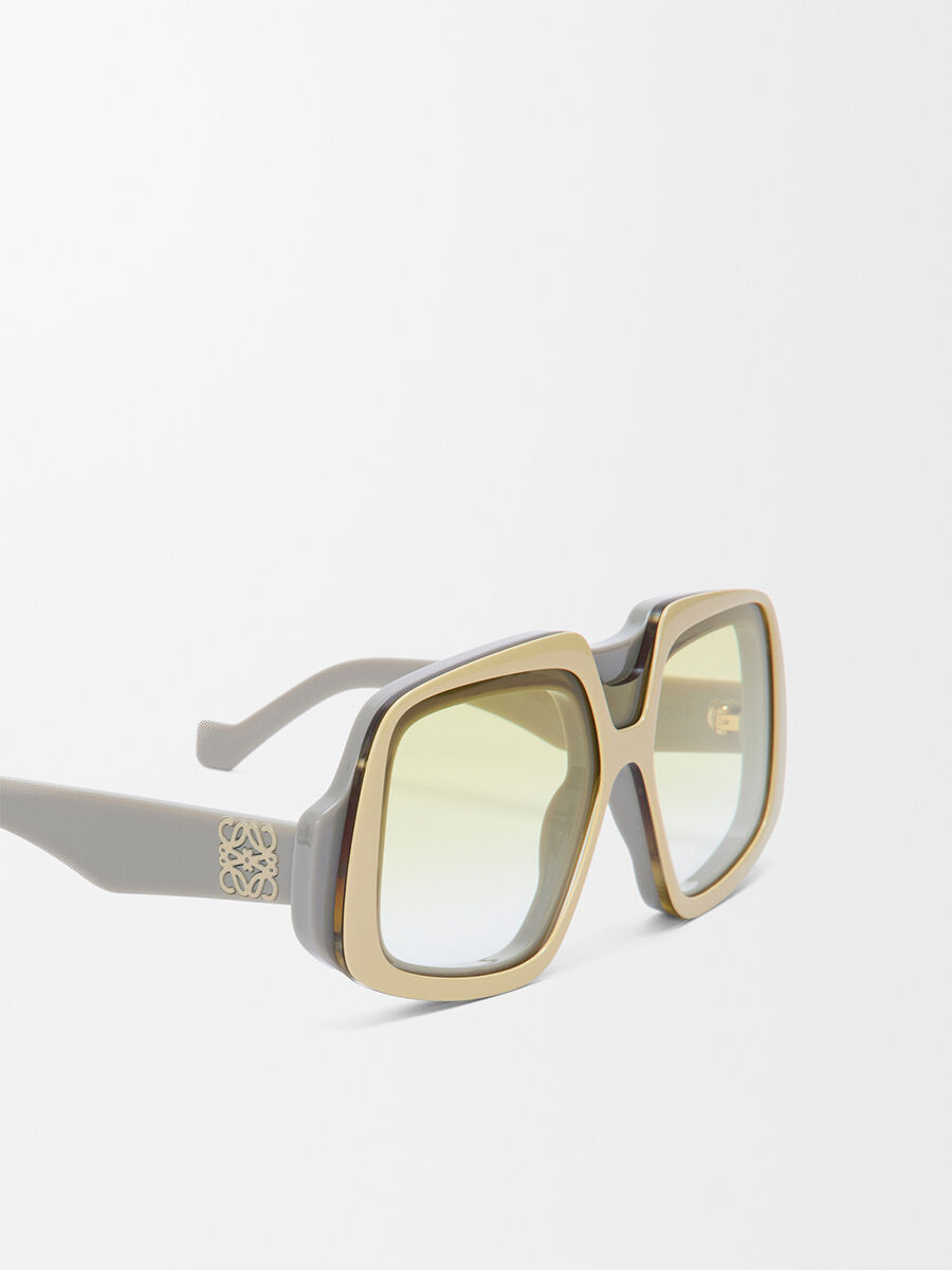 【新品未使用】ロエベ サングラス レディース 中古・古着通販】LOEWE (ロエベ) rectangular sunglasses ブルー